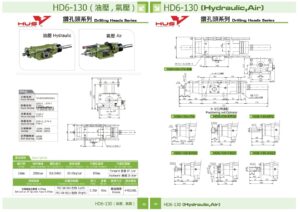 spindle head/หัวสปินเดิ้ล รุ่น hd6 130 (air,hydraulic)