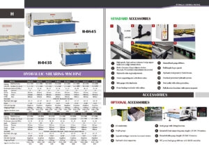 hydraulic heavy duty shearing machine