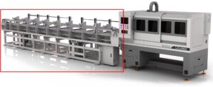 เครื่องตัดท่อเลเซอร์/Laser Pipe Cutting Machine with Auto Loading+Unloading เครื่องตัดท่อเลเซอร์/laser pipe cutting machine with auto loading+unloading