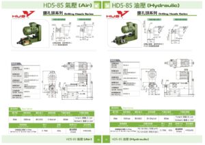 spindle head/หัวสปินเดิ้ล hd5 85 (air,hydraulic)