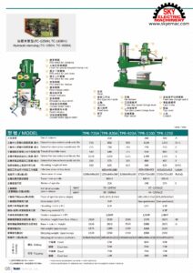 RADIAL DRILLING MACHINE / เครื่องเจาะเรเดียล radial drilling machine / เครื่องเจาะเรเดียล
