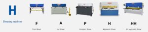 hydraulic heavy duty shearing machine