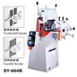 round pipe sanding machine เครื่องขัดท่อ hairline